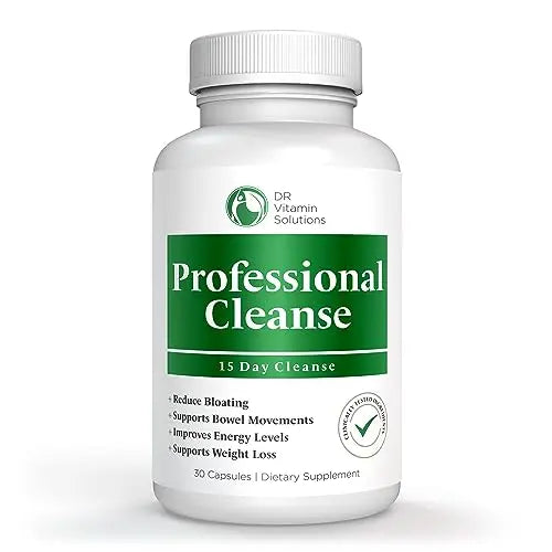 Professional Detox Cleanse for Weight Loss and Belly Fat, 15 Day Colon Cleanse, Body Detox DR VITAMIN SOLUTIONS Au supplements
