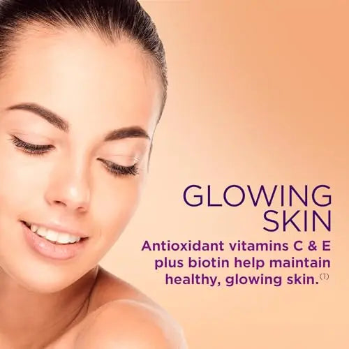 Nature's Bounty Optimal Solutions Hair, Skin & Nails with Biotin and Collagen, Citrus-Flavored Nature's Bounty Au supplements