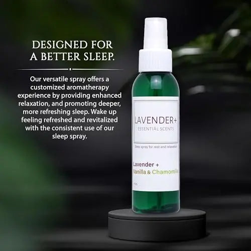 Lavender + Essential Scents - Lavender Chamomile & Vanilla Sleep Spray Collection Moonwater Elixirs Au supplements