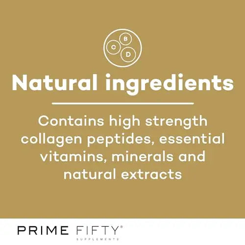 Prime Fifty Liquid Collagen 5,000mg, 14 x 15ml Sachets – Passion Fruit Flavour FutureYou Cambridge Au supplements