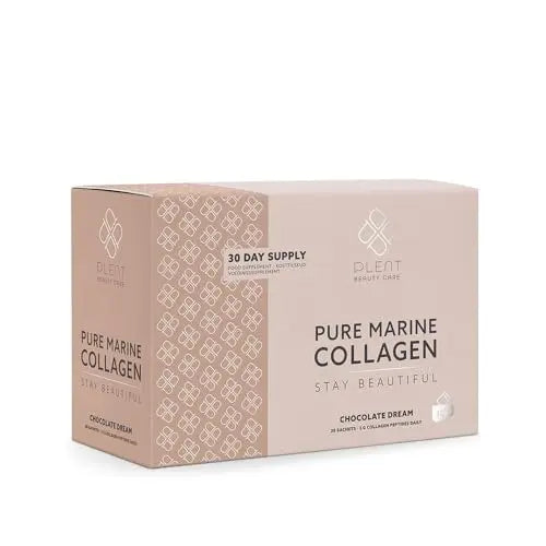 Plent Pure Marine Collagen Chocolate Dream - Stay Beautiful - 5G Collagen Peptides Daily Plent Au supplements
