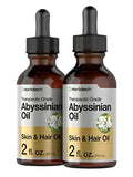 Abyssinian Oil 4 fl oz | Hair and Skin Oil | 2 Pack of 2oz | Paraben, SLS and Fragrance Free Horbäach Au supplements