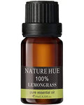 NATURE HUE Lemongrass Essential Oil - 10 mL (1/3 oz) - Pure, Natural, Therapeutic Grade NATURE HUE Au supplements