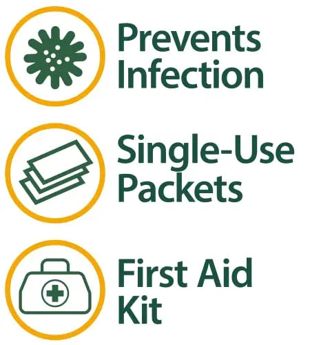 Globe (144 Packets) Triple Antibiotic Ointment 0.9g, Single Packet, First Aid Ointment Globe Au supplements