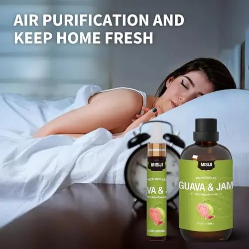 Essential Oils-MISIJI Guava & Jam Fragrance Essential Oils for Diffuser for Home 4FL.OZ Plus 0.33 MISIJI Au supplements