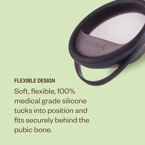 Diva Disc - Comfortable, Reusable Menstrual Disc with Leakproof Shield - Period Disc for Up to 12 Hours DivaCup Au supplements