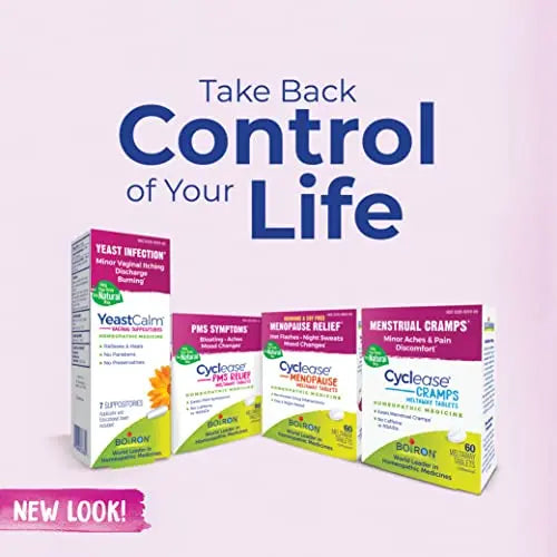 Boiron Cyclease PMS Relief Tablets for Symptoms from PMS of Bloating, Aches, Mood Swings, and Irritability Boiron Au supplements