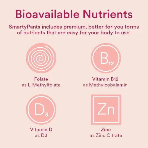 SmartyPants Women's Multivitamin Gummies: Omega 3 Fish Oil (EPA/DHA), Methylfolate SmartyPants Au supplements