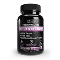 Véla Colon Cleanse & Liver Detox Formula Cleanse - 22 Herbs with Milk Thistle, Turmeric Véla Au supplements