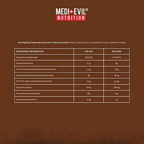 Medi-Evil Nutrition Whey Dynamic Protein, Cookies and Cream Flavour, 2kg, 66 Servings Medi-Evil Nutrition Au supplements