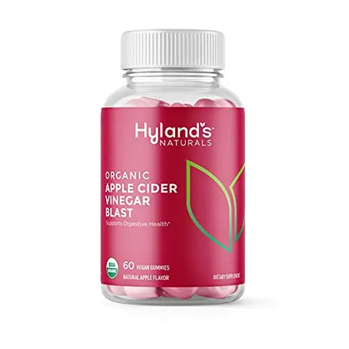 Hyland's Naturals Organic Apple Cider Vinegar Blast Gummies, Digestive Health Suppor Hyland's Au supplements