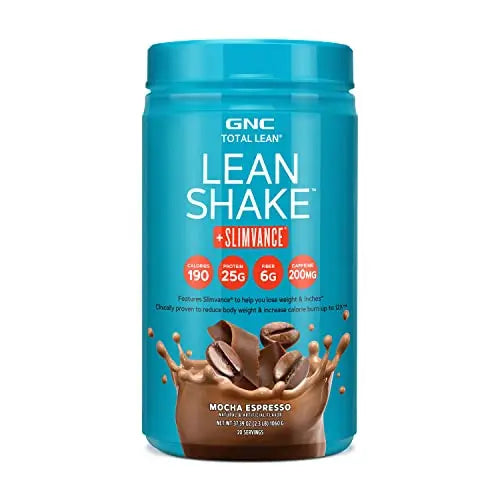 GNC Total Lean | Lean Shake + Slimvance | Weight Loss Protein Powder with 200mg of Caffeine GNC Au supplements