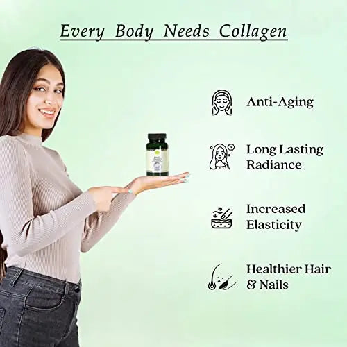 Beauty Collagen | Collagen & Hyaluronic Acid Supplement | 60 Capsules | Hydrolysed Marine Collagen G&G Vitamins Au supplements