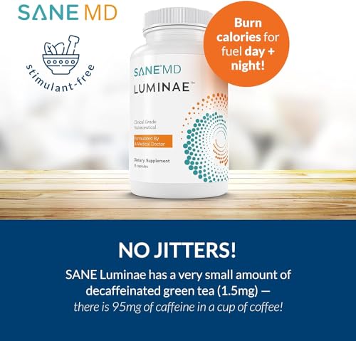 SANE Luminae Healthy Supplement Pills with 7-Keto DHEA - Lower Your Set-Point Weight SANE Au supplements
