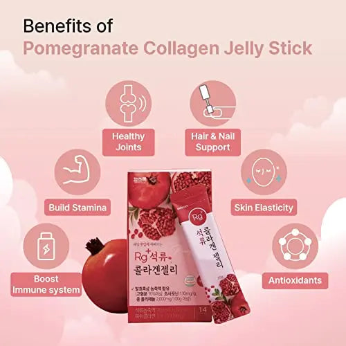 HAMCHOROK Rg+ Anti-Aging Korean-Beauty Pomegranate Collagen Jelly +Vitamin C&E HAMCHOROK Au supplements