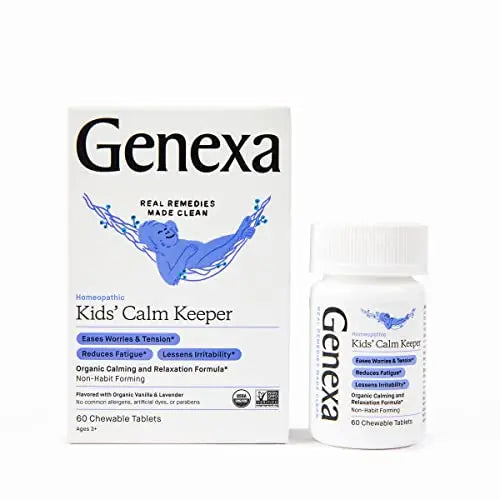 Genexa Kid's Calm Keeper Stress Relief for Kids | Reduces Fatigue & Eases Tension Genexa Au supplements
