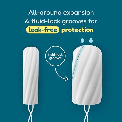 o.b. Tampons Multipack | Non-Applicator Tampon, Unscented | Regular/Super/Super Plus Tampons, 40ct o.b. Au supplements