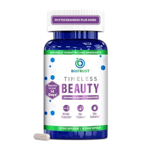 BioTrust Timeless Beauty Ceramide Booster – Hair & Skin Restoring Phytoceramides BioTrust Au supplements