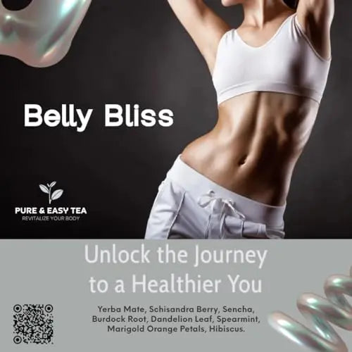 Pure And Easy Tea, Belly Bliss, Cleanse & Detox Tea, Supports Healthy Weight, Helps Reduc Pure And Easy Tea Au supplements