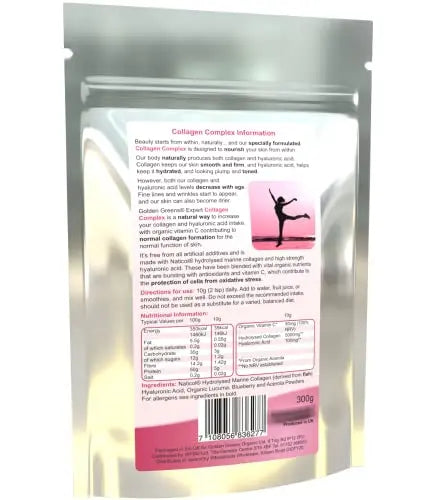 Golden Greens Expert Collagen Complex Powder, 300 g Golden Greens Au supplements