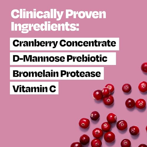 Cystex Urinary Tract Infection Support & Prevention - Cranberry Prebiotic Supplement with D-Mannose & Vitamin C for UTI Protection & Urinary Health Maintenance - 7.6 fl oz (Pack of 1) Cystex Au supplements