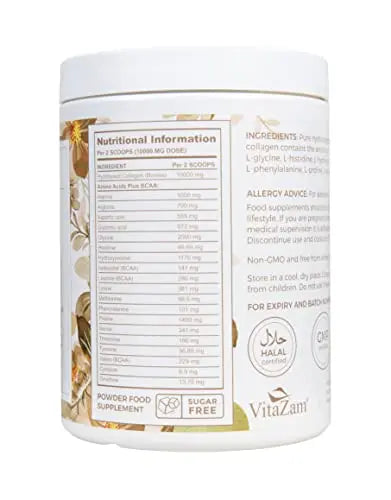 Vitazam Fine Diamond Bovine Collagen Powder - Hydrolyzed Type 1 & 3 Collagen Powder Protein VitaZam Au supplements
