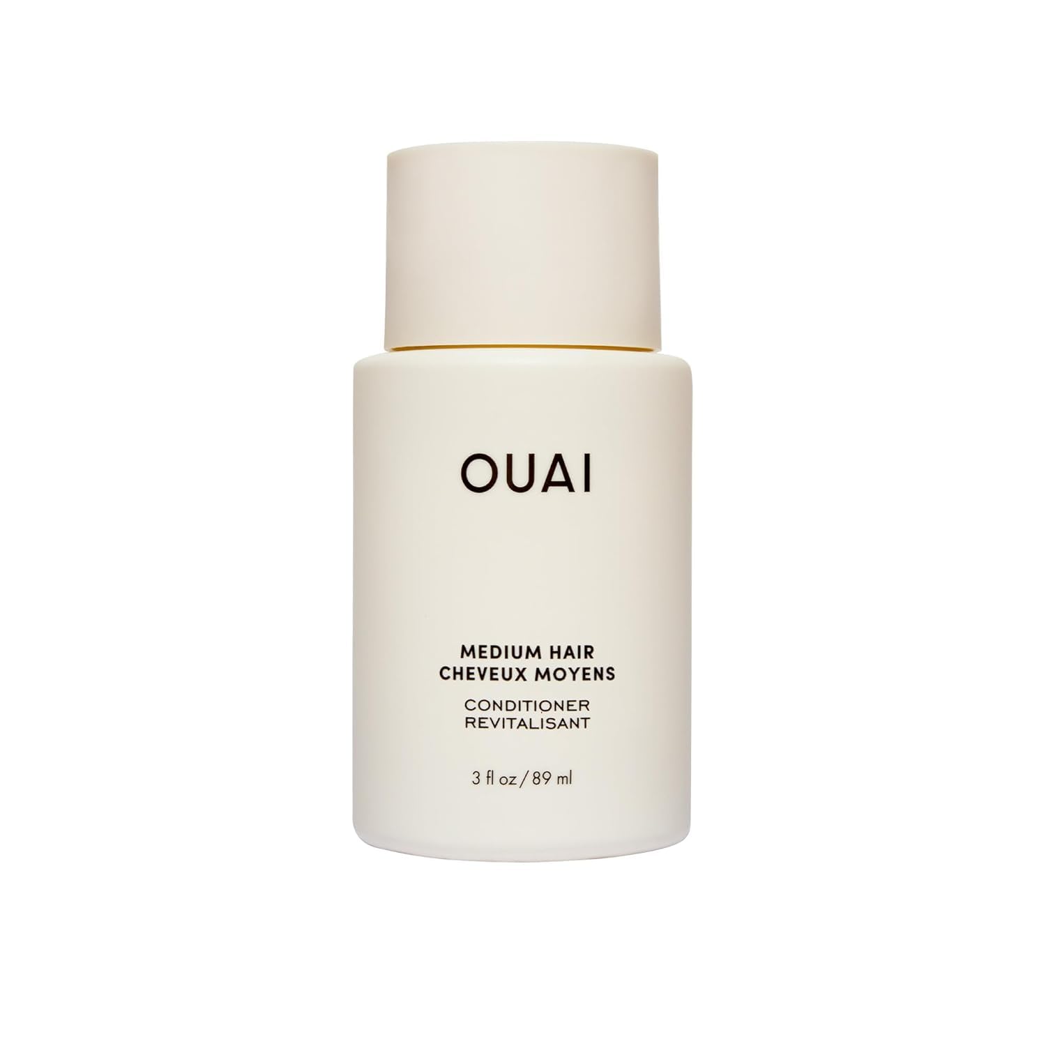 OUAI Medium Conditioner Travel Size - Hydrating Hair Conditioner with Coconut Oil, Babassu Oil, and Keratin - Strengthens, Repairs and Adds Shine - Paraben and Phthalate Free Hair Care Products (3 Oz) OUAI Au supplements