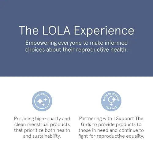 LOLA Organic Cotton Tampons, 8 Count - Tampons Regular, Period Feminine Hygiene Products LOLA Au supplements