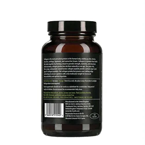 KIKI Health Organic Bovine Collagen Peptides Capsules | 100% Hydrolyzed KIKI HEALTH Au supplements