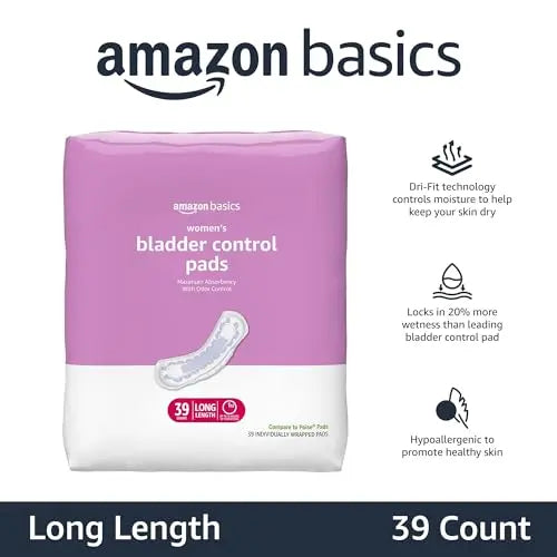 Amazon Basics Incontinence, Bladder Control & Postpartum Pads for Wome Amazon Basics Au supplements