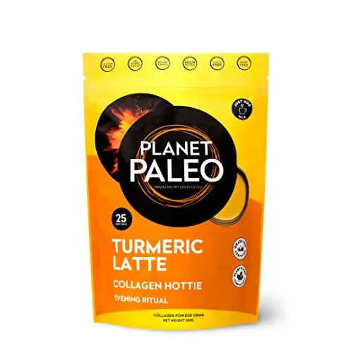 Planet Paleo Pure Collagen - Turmeric Latte (260g, 25 Servings) Planet Paleo Au supplements