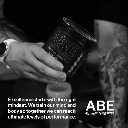 ABE Pre Workout Powder - All Black Everything Pre Workout Energy Drink with Citrulline ABE all black everything Au supplements