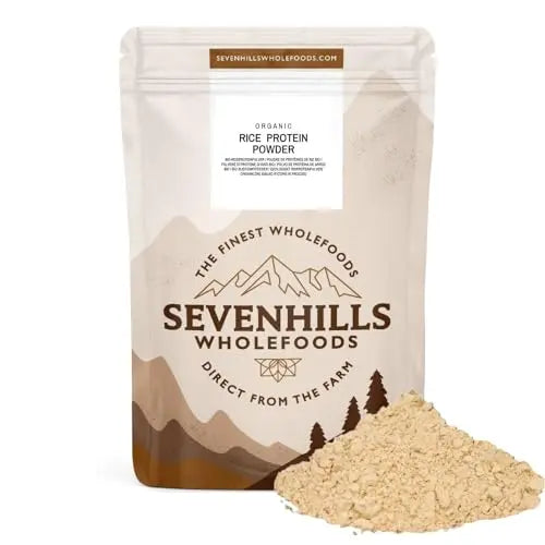 Sevenhills Wholefoods Organic Rice Protein Powder, Vegan, 2kg Sevenhills Wholefoods Au supplements