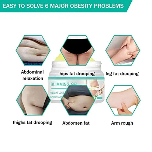 Slimming Cream, Navel Arm Leg Belly Ginger Fat Burning Cream, Weight Loss Skin Firming SURORAIN Au supplements