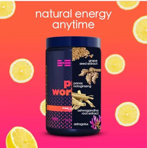 BEAM Be Amazing Vegan Pre-Workout Powder | Energy Booster Powdered Drink with All BEAM Au supplements