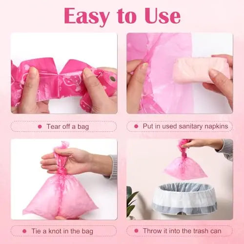 150Pcs Sanitary Napkin Disposal Bags, Luxiv Pink Disposable Sanitary Bag Personal Care Disposal Bags Luxiv Au supplements