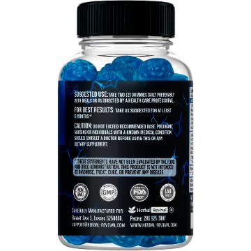Testosterone Booster Gummies, Male Enhancing Supplement, Add 2 in” Enlargement Gummies for Men , Male Enhancement Chews Energy, Strength, Stamina, Endurance, Performance, Natural Blue Berry Chews Sapir's Nutrition Au supplements