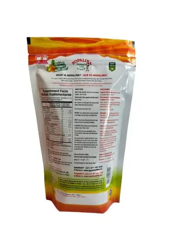 NOPALINA Flax Seed Plus Fiber Colon Detox 1lb - Pineapple Flavor (1LB) Nopalina Au supplements