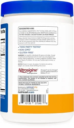 Nutricost Pre-C Pre-Workout Complex with Creatine (Peach Mango | 30 Servings) Powder Nutricost Au supplements