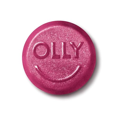 OLLY Kids Multivitamin & Probiotic Gummy, Digestive Support, Vitamins A, D, C, E, B, Zinc, Chewable Supplement, Berry Flavor, 50 day supply - 100 Count