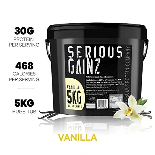 The Bulk Protein Company, SERIOUS GAINZ - Whey Protein Powder - Weight Gain, Mass Gainer The Bulk Protein Company Au supplements