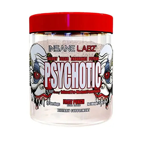 Insane Labz Psychotic Clear, Fully Disclosed, Clinically Dosed Pre Workout Powder Insane Labz Au supplements