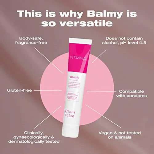 INTIMINA Balmy - Vaginal Moisturizer and Lubricant, Intimate Soothing and Moisturizing Cream INTIMINA Au supplements