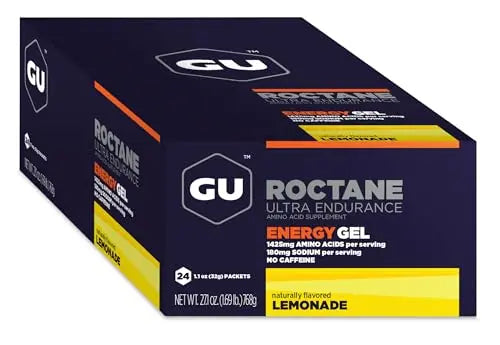 GU Energy Roctane Ultra Endurance Energy Gel, 24-Count, Lemonade GU Energy Au supplements