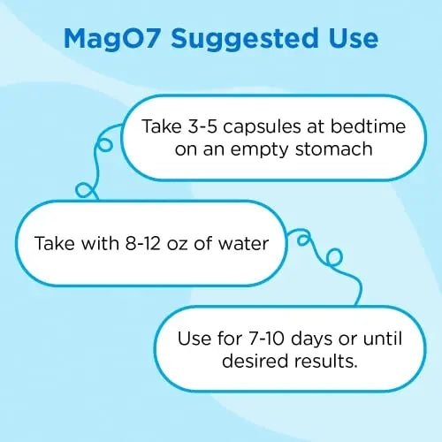 nbpure Mag O7 Oxygen Digestive System Cleanser Capsules, 180 Count nbpure Au supplements