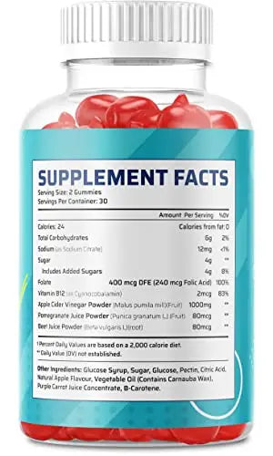 Rillvo TruBio Keto ACV Gummies - Advanced Formula Tru Bio (60 Gummies), fewnt Rillvo Au supplements