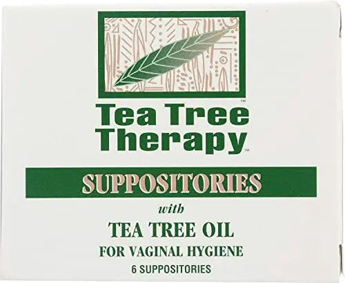 Tea Tree Therapy - Suppository with Tea Tree Oil For Vaginal Hygiene (2-Pack of 6) Tea Tree Therapy Au supplements