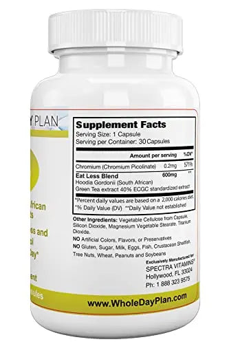 The WHOLE DAY Plan EAT Less - Weight Loss Pills for Women and Men That Works Fast The WHOLE DAY Plan Au supplements