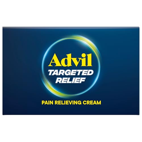 Advil Targeted Relief Pain Relieving Cream, Up to 8 Hours of Powerful Relief of Minor Arthritis Pain, Joint Pain, Lower Back Pain and Muscle Pain - 4 oz Advil Au supplements