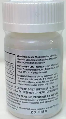 PEPTIME Energy Tablets, Vitamin B6 and B12 Caffeine Pills, 350 mg Caffeine PEPTIME Energy Au supplements